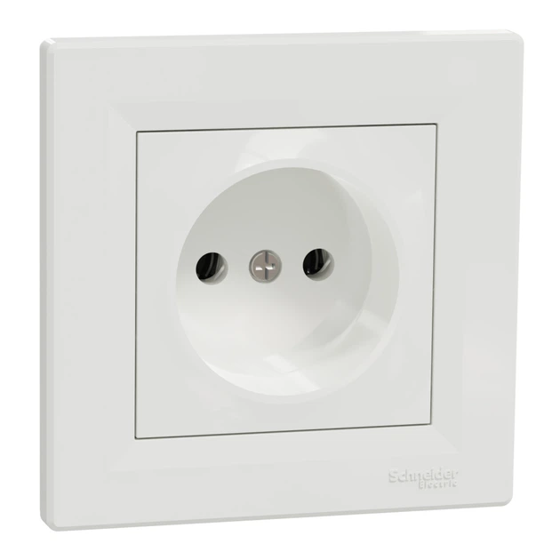 Розетка Schneider Electric ASFORA без заземлення біла (EPH3000121) - изображение 2