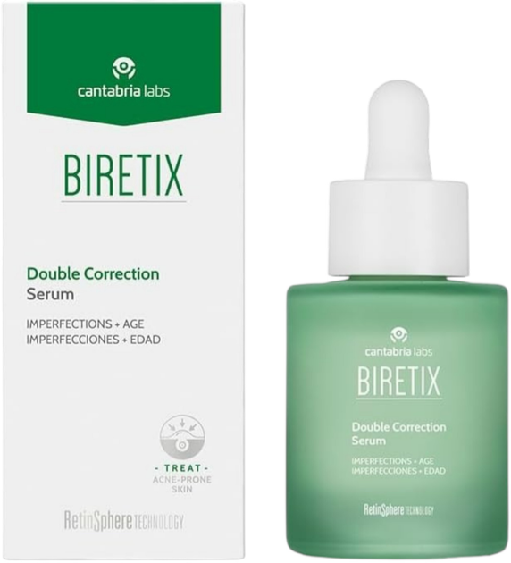 Serum do twarzy Cantabria Labs Biretix Double Correction Serum przeciwstarzeniowe 30 ml (8470002160040) - obraz 1