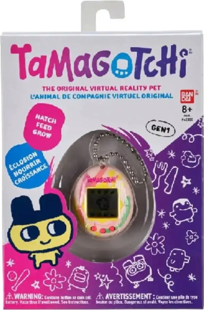 Interaktywna zabawka Bandai Tamagotchi Original Art Style 42883 (3296580428830) - obraz 1