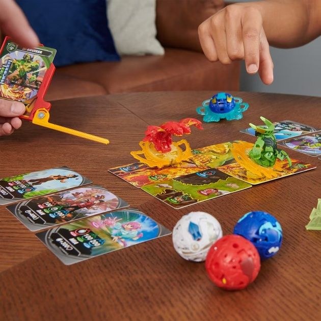 Zestaw zabawek Spin Master Bakugan: Battle Special Attack Nillious/Mantid/Bruiser/Octogan/Trox 20142084 (778988465615) - obraz 4