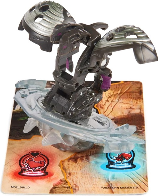 Іграшковий набір Spin Master Bakugan: Starter Special Attack Nillious/Titanium Dragonoid/Titanium Trox 20142185 (778988465653) - зображення 5