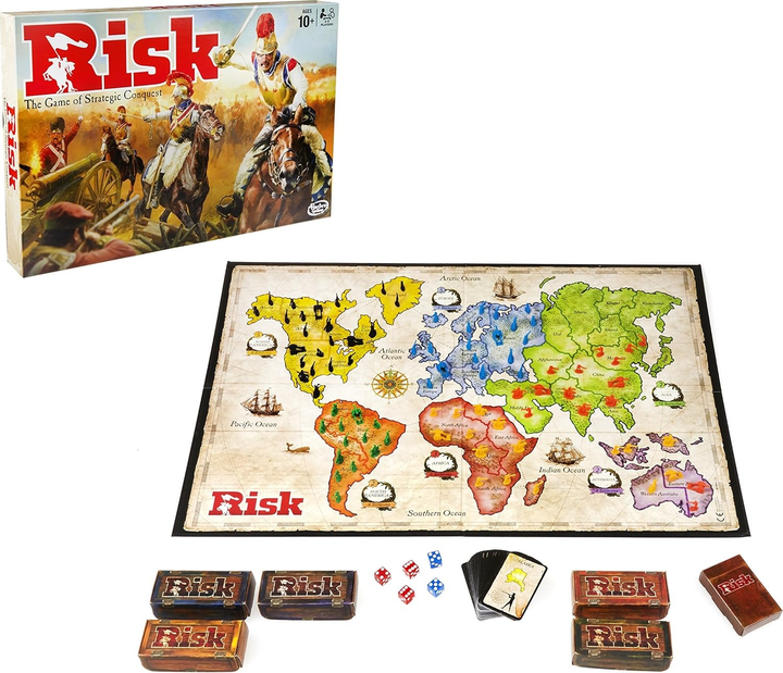 Gra planszowa Hasbro Risk (wersja angielska) (5010993312269) - obraz 2