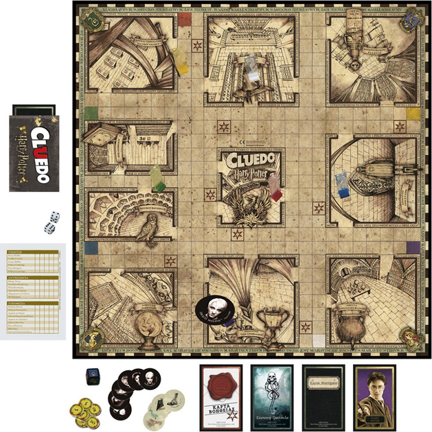 Gra planszowa Hasbro Cluedo Harry Potter (wersja grecka) (5010994169107) - obraz 4