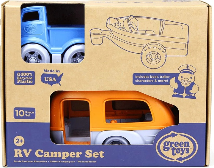 Zestaw Green Toys kamper RV z akcesoriami RVCO-1459 (816409014599) - obraz 1