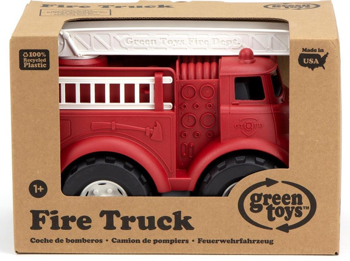 Транспортний засіб Green Toys пожежна машина Червоний FTK01R (793573685858) - зображення 1