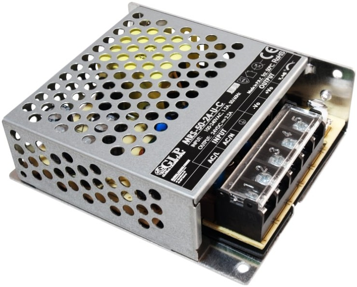 Zasilacz GLP IP20, 52.8W, 24V, 2.2A (MRS-50-24-U-C) (5902135148518) - obraz 1