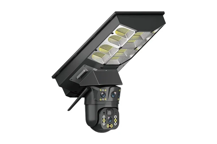 Камера видеонаблюдения PTZ уличная WiFi+LED лампа+солнечная панель (SPM-XA01/T19-4G) - изображение 2