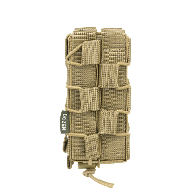 Підсумок для магазинів АК подвійний (відкритий) Dozen AK Pouch 2 Magazines Fast Access "Coyote" - Фото 3 Підсумок для магазинів АК подвійний (відкритий) Dozen AK Pouch 2 Magazines Fast Access "Coyote" - зображення 3