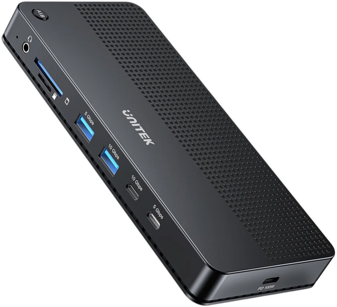 KVM-перемикач Unitek 4K 2x HDMI 1x DP 4x USB-C 3x USB-A (D1103A01) - зображення 2