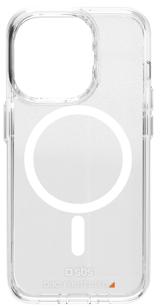 Панель SBS D3O MagSafe для Apple iPhone 15 Pro Transparent (8018417467837) - зображення 1