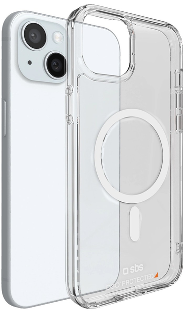 Etui SBS D3O MagSafe do Apple iPhone 14 / 13 Transparent (8018417467868) - obraz 2