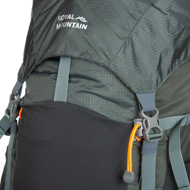 Туристичний рюкзак Royal Mountain 48+5л PR-250618-40531 сірий - зображення 14