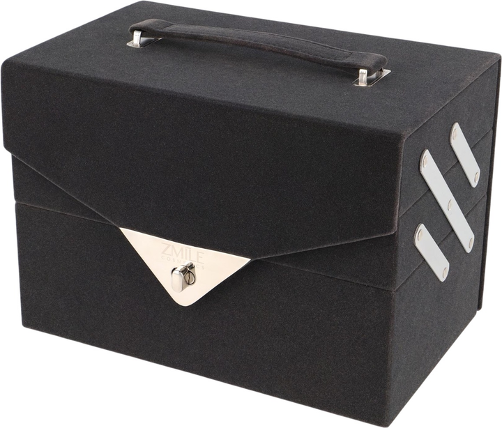 Zestaw kosmetyków do makijażu Zmile Cosmetics Beauty Case Velvety Ciemnoszary (4038432014513) - obraz 1