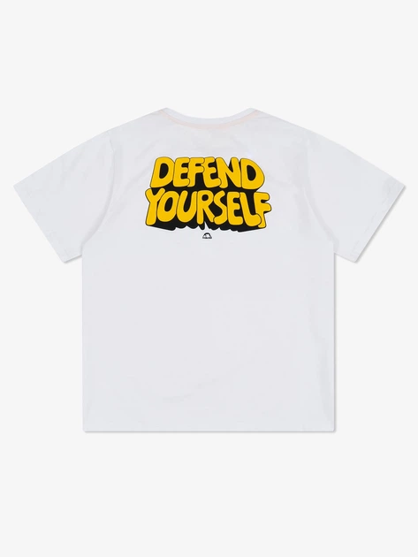 Футболка MANTO t-shirt THICKO OVERSIZE white XL - зображення 2