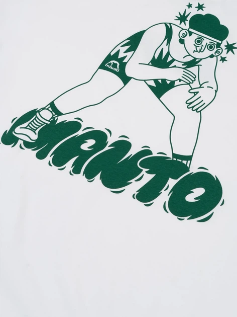 Футболка MANTO t-shirt LUTEK WRESTLER White L - Фото 4 Футболка MANTO t-shirt LUTEK WRESTLER White L - зображення 4