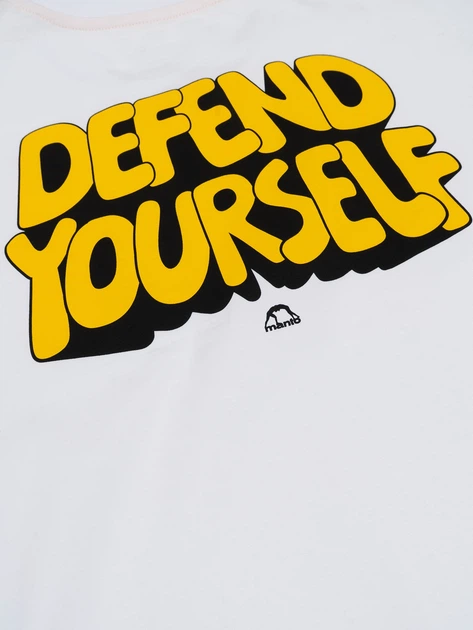 Футболка MANTO t-shirt THICKO OVERSIZE white XL - зображення 5