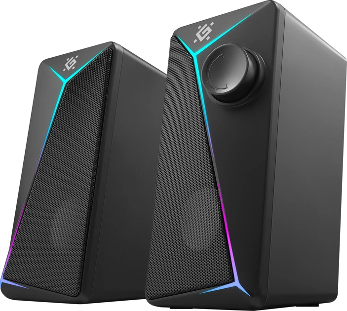 Акустична система Defender J5 6W LED USB Black (4745090828696) - зображення 5