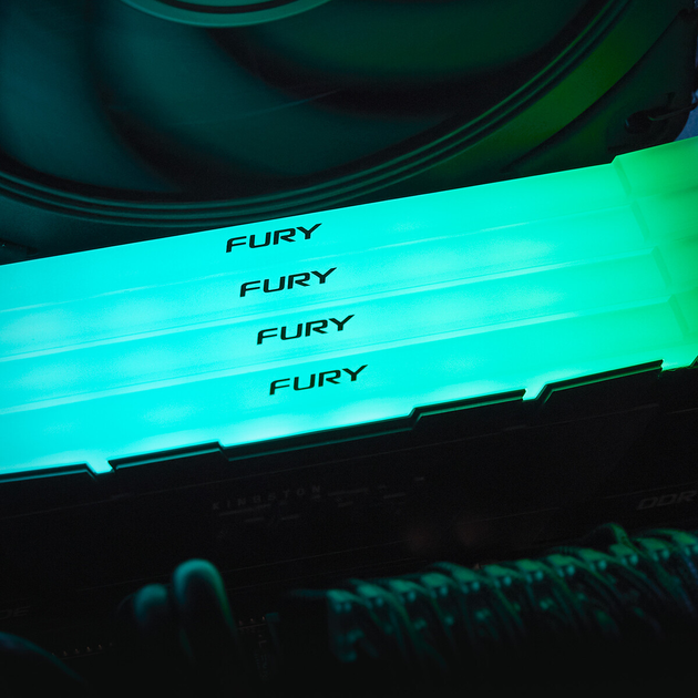 Оперативна пам'ять Kingston Fury DDR4-3600 32768MB PC4-28800 (Kit of 4x8192) Renegade RGB (KF436C16RB2AK4/32) - зображення 14