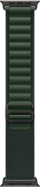 Pasek Apple AlpineLoop Black Titanium Finish do Apple Watch 49mm Dark Green Large (APL_MYPT3) - obraz 1