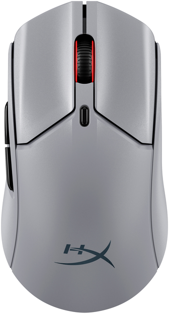 Mysz HyperX Pulsefire Haste 2 Pro Wireless/Bluetooth/USB Gray (A1KY5AA) - obraz 2