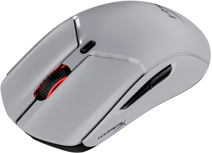 Mysz HyperX Pulsefire Haste 2 Pro Wireless/Bluetooth/USB Gray (A1KY5AA) - obraz 4