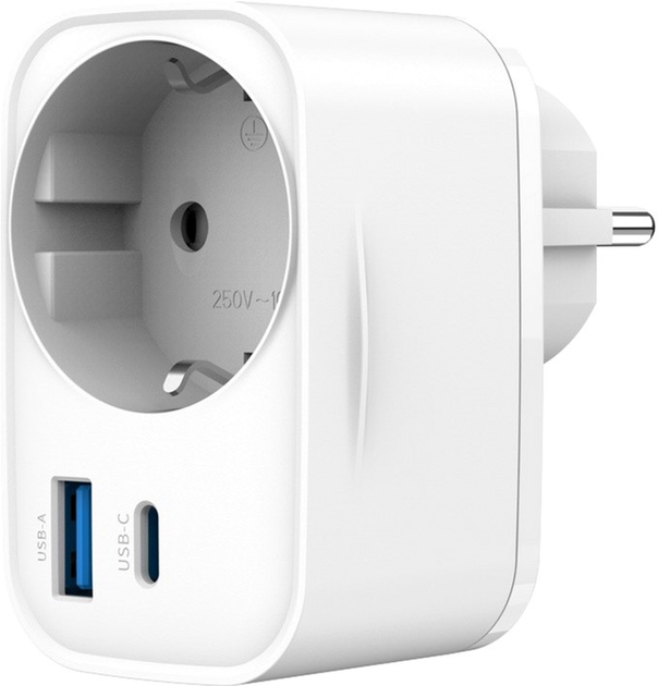 Мережевий зарядний пристрій Gembird 20W (TA-ACPDQC20-01-W) - зображення 1