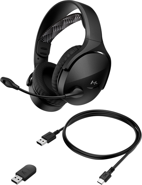 Słuchawki HyperX Cloud Jet Wireless Black (AJ0T1AA) - obraz 6