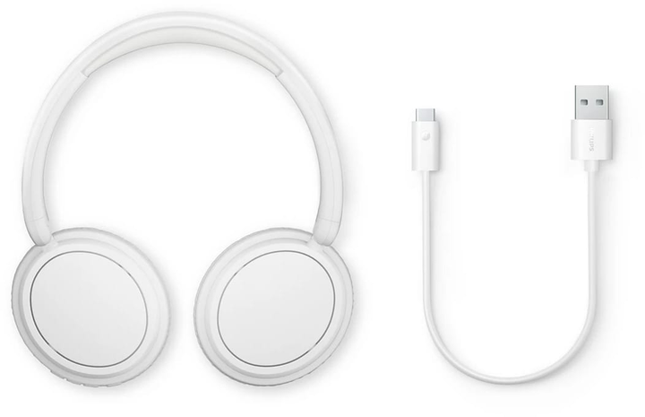 Słuchawki Philips TAH5209 Over-Ear Wireless White (TAH5209WT/00) - obraz 8
