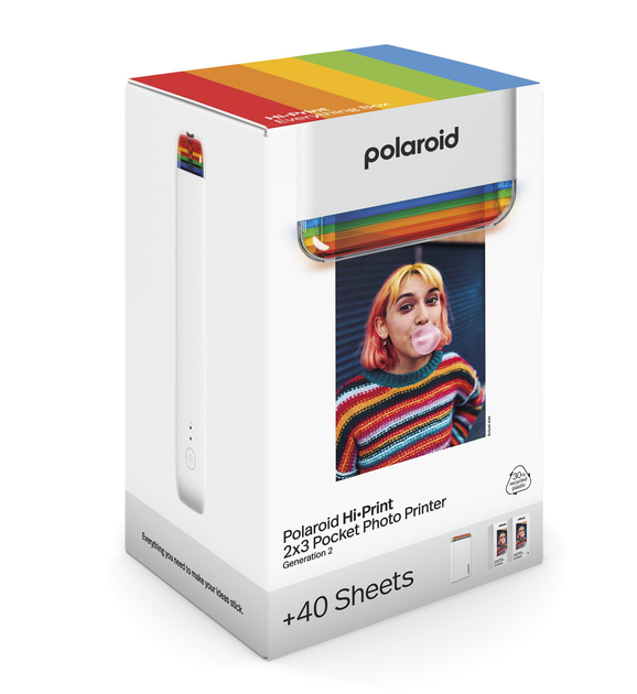 Film fotograficzny Polaroid Hi·Print 2x3 Cardridge 60 arkuszy (9120096776502) - obraz 2