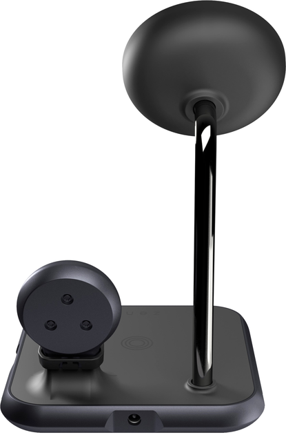 Bezprzewodowa ładowarka Zens 4-in-1 Magnetic + Watch Aluminium Wireless Charger Black (8720618634177) - obraz 2