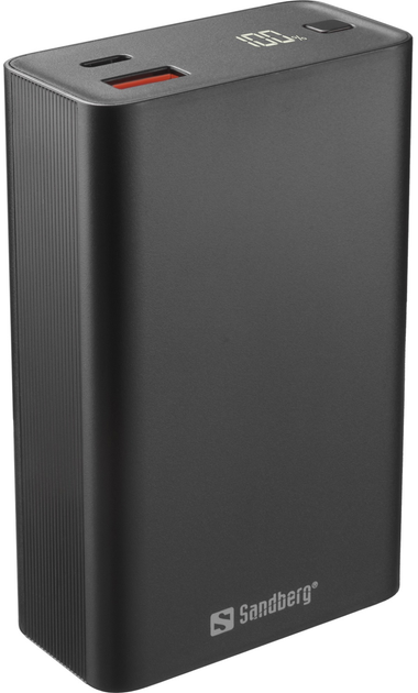 УМБ Sandberg PD 20000 mAh 65W Black (5705730420955) - зображення 2