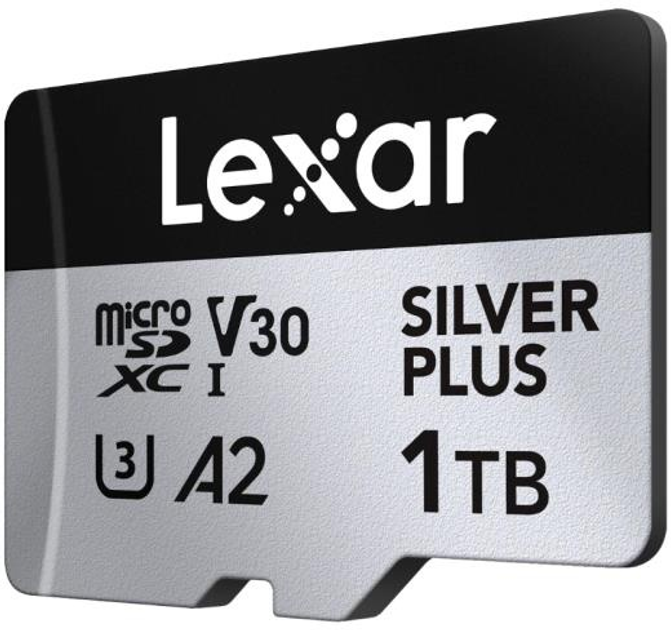 Karta pamięci Lexar Professional Silver Plus microSDXC 1 TB UHS-I U3 V30 A2 (843367135363) - obraz 3