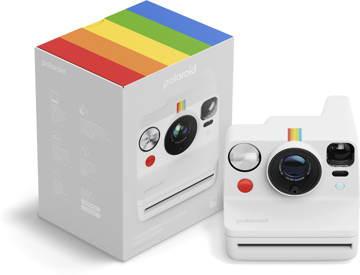 Aparat do natychmiastowego drukowania Polaroid Now+ Generation 3 White (9120134280251) - obraz 7