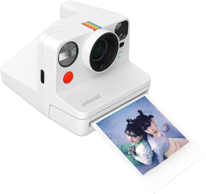 Aparat do natychmiastowego drukowania Polaroid Now+ Generation 3 White (9120134280251) - obraz 11