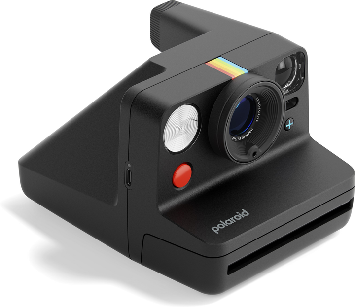 Aparat do natychmiastowego drukowania Polaroid Now+ Generation 3 Black + Color Film Bundle (8 zdjęć) (9120134283146) - obraz 4