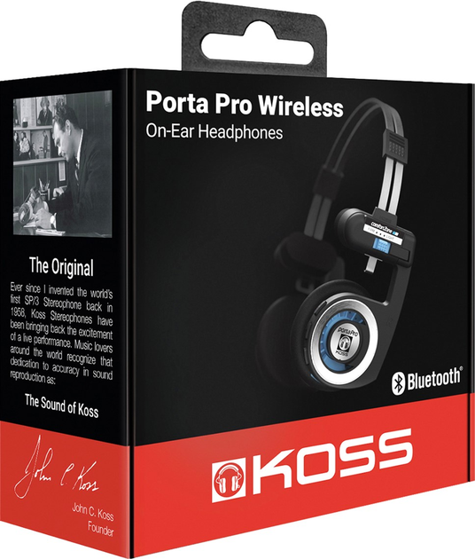 Słuchawki Koss Porta Pro Wireless Black (21299197677) - obraz 8