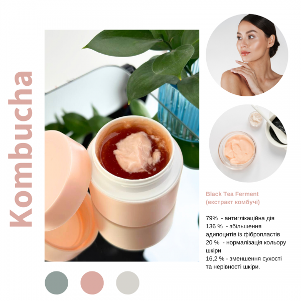 Двофазний крем для обличчя MODAY Kombucha CREAM 50 мл - зображення 2