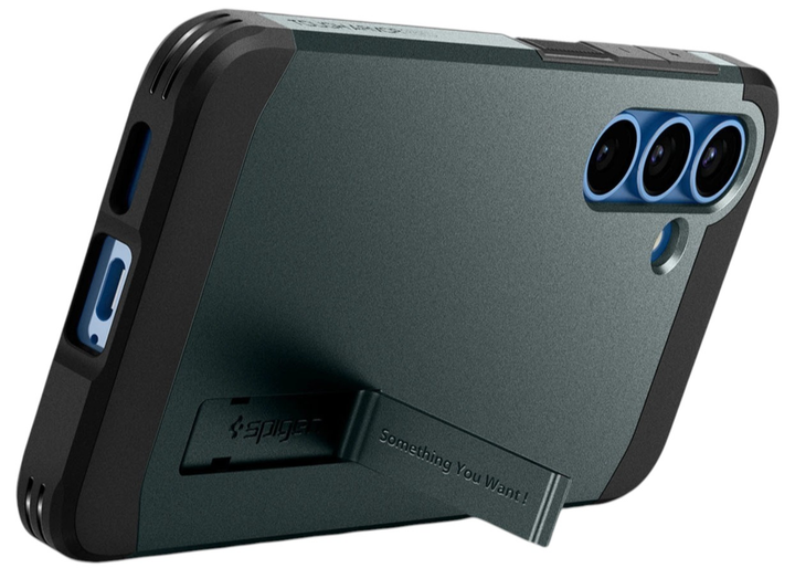 Etui Spigen Tough Armor MagSafe na Samsung Galaxy S25 Green (8809971238410) - obraz 2