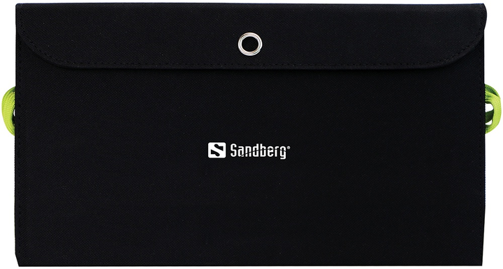 УМБ Sandberg 10000 mAh 21W Solar Black (5705730420559) - зображення 1