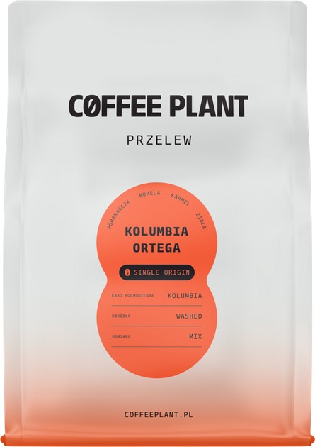 Kawa ziarnista Coffee Plant Kolumbia Ortega Washed Filter 250 g (5904800243153) - obraz 1
