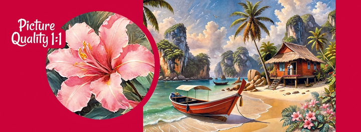 Puzzle CherryPazzi Thai paradise 1000 elementów 31018 (5903728731018) - obraz 3