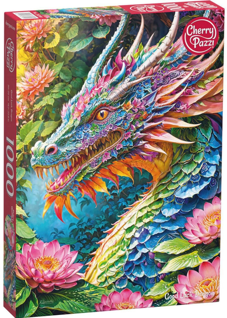 Пазли CherryPazzi Good Luck Dragon 1000 елементів 30790 (5903728730790) - зображення 1