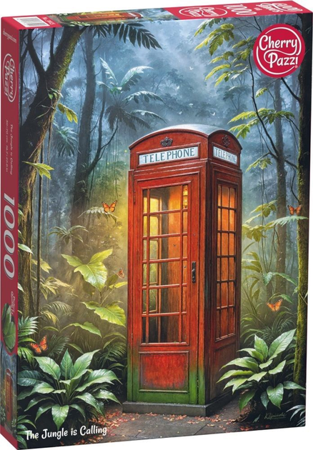 Puzzle CherryPazzi The jungle is calling 1000 elementów 31025 (5903728731025) - obraz 1