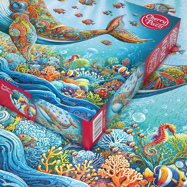 Puzzle CherryPazzi Prince of whales 1000 elementów 30974 (5903728730974) - obraz 4