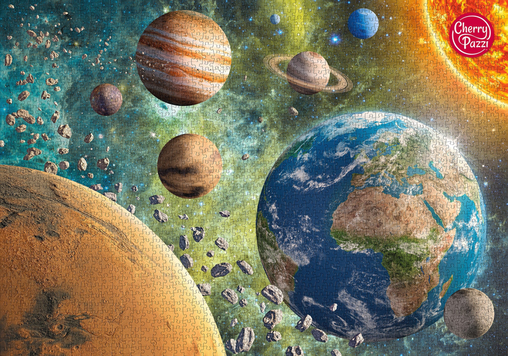Puzzle CherryPazzi Planet Earth in galaxy 1000 elementów 50118 (5903728750118) - obraz 2