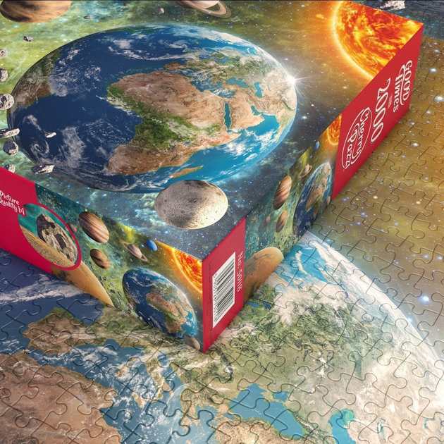 Puzzle CherryPazzi Planet Earth in galaxy 1000 elementów 50118 (5903728750118) - obraz 4