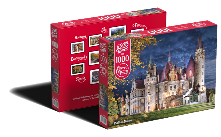 Puzzle CherryPazzi Castle in moszna 1000 elementów 30349 (5903728730349) - obraz 2
