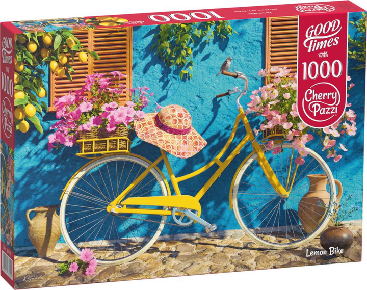 Puzzle CherryPazzi Lemon bike 1000 elementów 30721 (5903728730721) - obraz 1