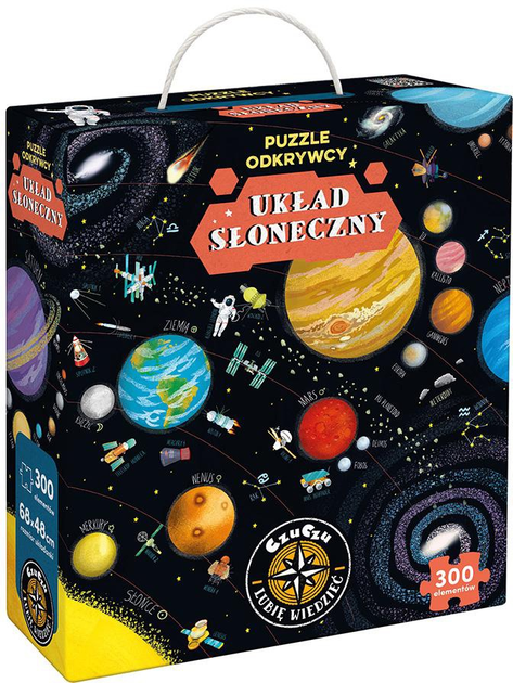 Puzzle CzuCzu Odkrywcy Układ Słoneczny 300 elementów 493846 (5902983493846) - obraz 1