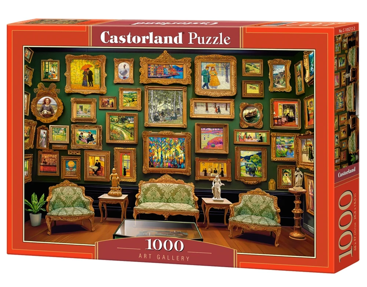Puzzle Castorland Art gallery 1000 elementów C-105212-2 (5904438105212) - obraz 1
